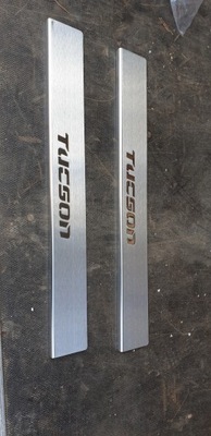 Nowe ory. накладки na порог hyundai tucson фото №1