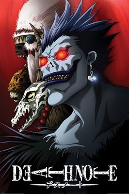 Plakat Notatnik Śmierci Death Note Ryuk 61x91,5 cm