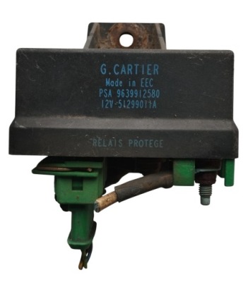 Реле свічка розжарювання peugeot 9639912580 фото №1