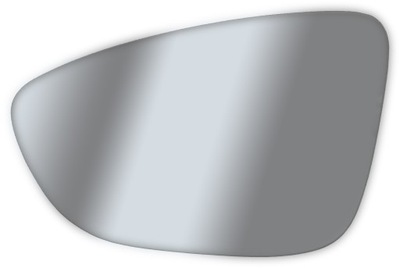 Вкладыш зеркало vw passat cc eos b7 eu pł левая фото №1