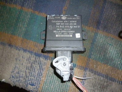 Модуль света citroen c4 picasso 9654248480 фото №1