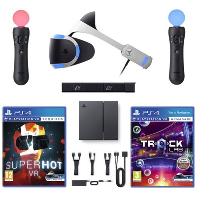 【希少！！】 Move 2x + VR PS + AIM Farpoint + Karabin + V2 Kamera 家庭用ゲーム機本体