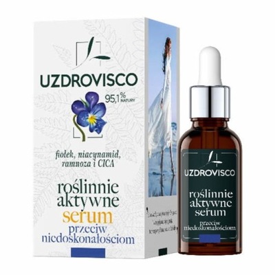 UZDROVISCO Fiołek roślinnie aktywne serum przeciw niedoskonałościom P1