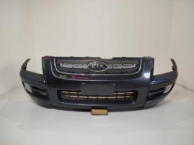 Бампер передний перед решётка радиатора kia sportage ii 04-10 фото №1