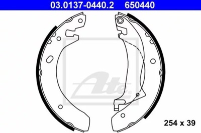 03.0137-0440.2 ZAPATAS DE TAMBOR HAM.LAND ROVER FREELANDER 00-  