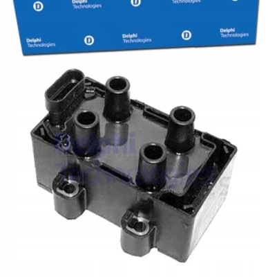 Котушка запалювання delphi do renault thalia i 1.4 1.6 фото №1