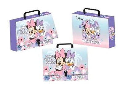 TECZKA Z RĄCZKĄ WALIZECZKA MINNIE MOUSE