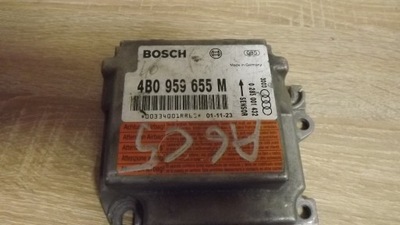 Бортовий комп'ютер модуль датчик подушка безпеки 4b0959655m 0285001432 фото №1