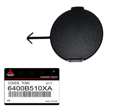 Mitsubishi lancer 07+ заглушка бампера перед 6400b510xa оригинал фото №1