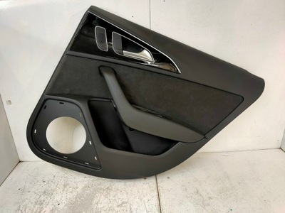 Обшивка обивка дверь правый задняя audi a6 c7 alkant фото №1