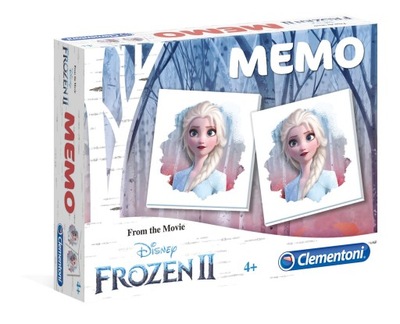 MEMO KRAINA LODU 2 FROZEN CLEMENTONI