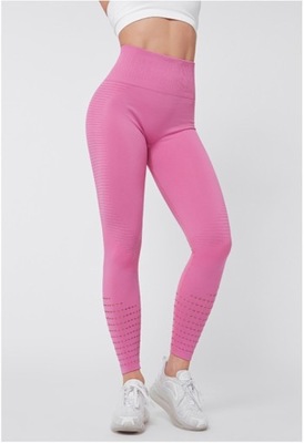 LEGGINSY SPORTOWE DAMSKIE FITNESS BEZSZWOWE (WADA)