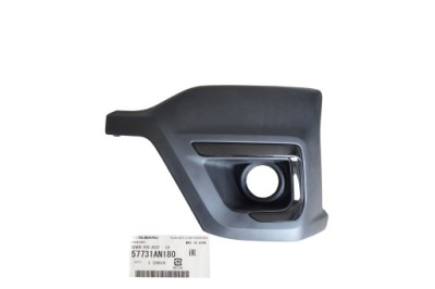 Рамка накладка решётка радиатора бампера перед na противотуманная фара subaru outback b16 bt 2020- фото №1