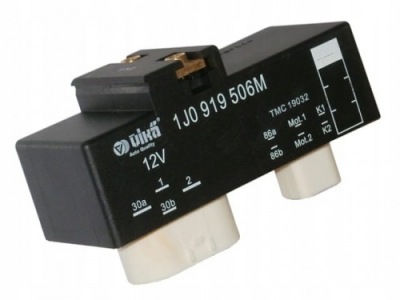 Блок управления вентиляторов skoda audi vw seat 1j0919506m фото №1