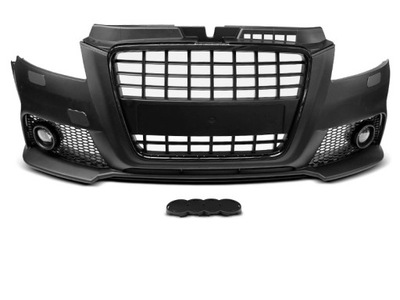 BUMPER FRONT AUDI A3 8P 08-12 SPORT BLACK  