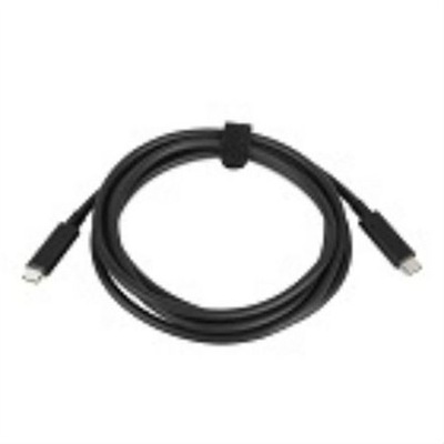 Lenovo 4X90Q59480 USB-C to USB-C Black Cable 2 m