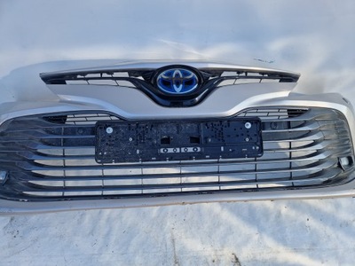 Бампер перед передний toyota camry 8 демонтаж радар фото №1