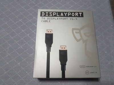 KABEL DISPLAY PORT do HDMI DisplayPort pozłacany