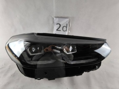 Bmw x3 g01 x4 g02 рестайлінг  full led праві фара shadow line 5a29232 фара фото №1
