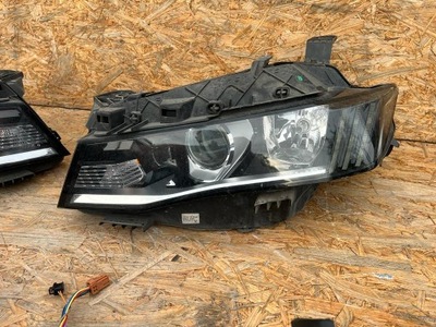 Лампа левая фара peugeot 508 ii 18- линза фото №1