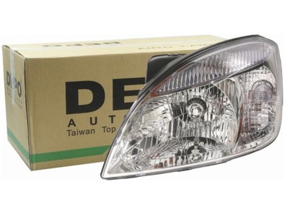 Лампа фара левый kia rio ii 05-11 фото №1