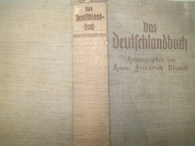 DAS DEUTSCHLANDBUCH (1935) Hans Blund