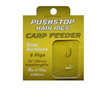 DRENNAN PUSHSTOP H'RIG Carp Feeder 0,20mm nr 14