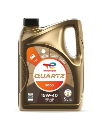 МАСЛО TOTALENERGIES QUARTZ 5000 15W-40 5L