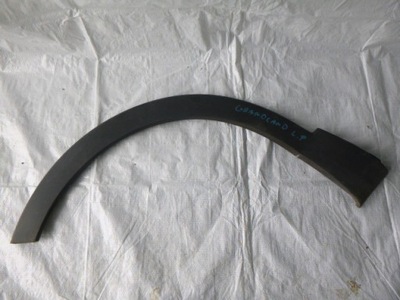 Молдинг крыла накладка grandland x левый перед фото №1