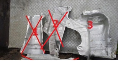 Volvo s40 v50 04- 2.0d защита тепловая фото №1