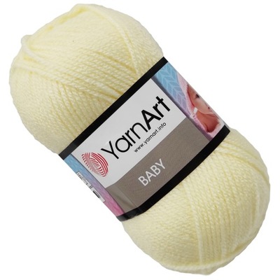 Włóczka YarnArt BABY 100% Akryl 50g ECRU 7003