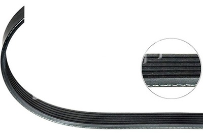 TOPRAN BELT WEDGE BMW 1 E81 1 E82 1 E87 1 E88 3 E90 3 E91 3 E92 3  