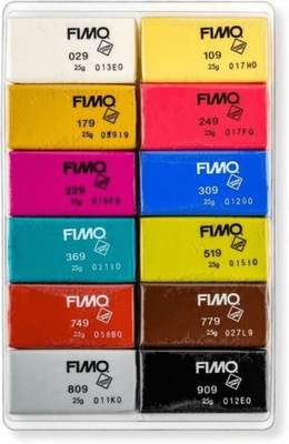 Masa plastyczna Fimo Leather effect 12x25g