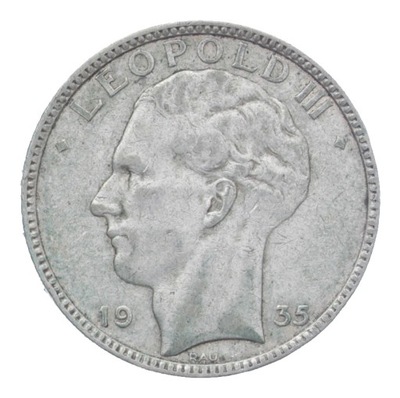 [M10999] Belgia 20 franków 1935