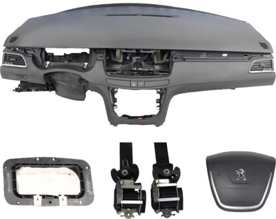 Приборная панель консоль подушка безопасности ремни peugeot 508 фото №1