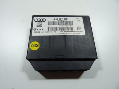 AUDI A8 D4 VALDIKLIS OSWIETLANIA 4H0907412 