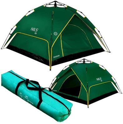 Namiot NILS CAMP Shadow NC7819 Niebieski Automatyczny Pokrowiec