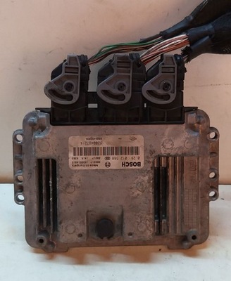 Бортовой компьютер блок управления trafic ii vivaro 0281012568 фото №1