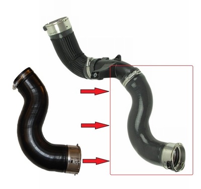 Труба патрубок turbo інтеркулер renault master 2.3 dci фото №1