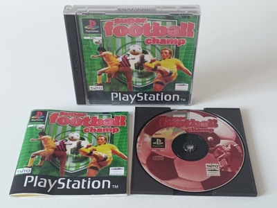 SUPER FOOTBALL CHAMP Sony PlayStation (PSX)