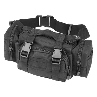 Mil-Tec Torba Taktyczna TOPS Waist Pack Czarny