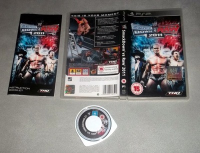 SMACKDOWN vs RAW 2011 PSP PREMIEROWA WWE WWF