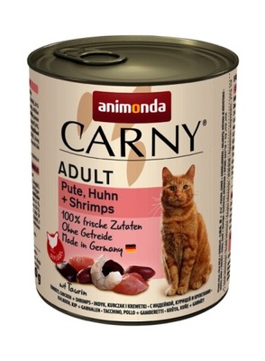 ANIMONDA Carny Adult multi koktajl mięsny mokra karma dla kota 800g