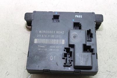 Модуль дверь левый задняя mercedes w211 a2118703185 фото №1