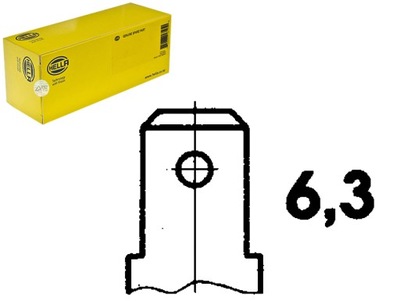 HELLA SENSOR TEMPERATURA DE LÍQUIDO DEL RADIADOR 95VW10A9  