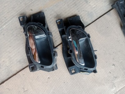 Ручка внутренняя левый задняя peugeot 407 фото №1