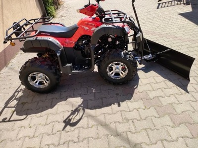 PLUG SNIEGO 125 RUCHOMY : QUADA ATV ŽOLIAPJOVĖS 