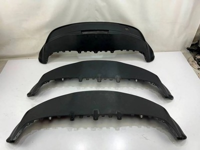 Диффузор накладка бампера задняя tesla y фото №1