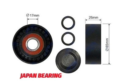 Nty ролик натяжителя ремень клиновой audi a4 a4 allroad a5 a6 a6 фото №1