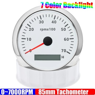 85MM ДИЗЕЛЬ ENGINE TACHOMETER СЕНСОР RPM GAUGE REV COUNTER 3000RPM ~71573